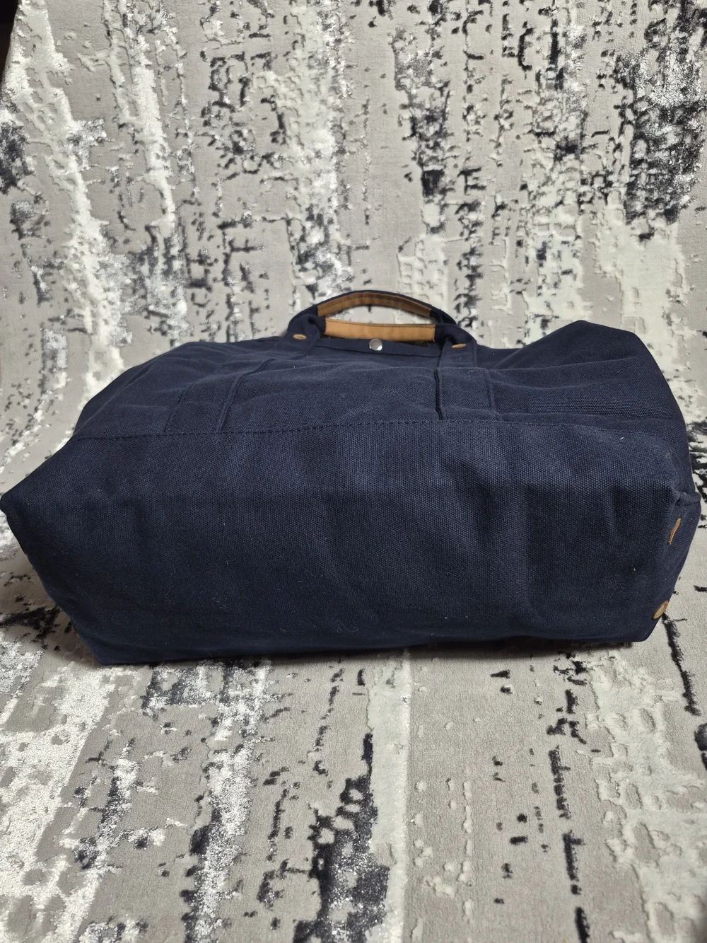 Warner Bros. Studio Discovery canvas utility bag blue RARE💥 Official Duffle Bag